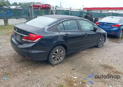 2013 Honda Civic Ex-L из США, поврежденный, VIN 2HGFB2F99DH516107